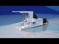 3 فوهة كومة آلة تحويل الورق الركض تغذية الفوليت